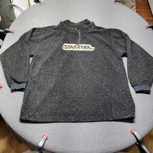 Vintage Star Trek The Experience Las Vegas Hilton Fleece 1/4 Zip USA